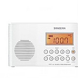 רדיו FM / AM דיגיטלי עמיד במים H-201 SANGEAN רדיו FM / AM דיגיטלי עמיד במים H-201 SANGEAN