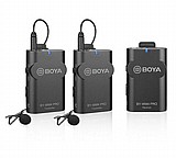 סט מיקרופון אלחוטי כפול - Boya BY-WM4 PRO-K2 סט מיקרופון אלחוטי כפול - Boya BY-WM4 PRO-K2