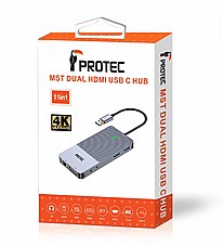 DM175 - 11 In 1 - USB-A + USB-C Multiport - ���� �����