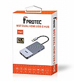 DM175 - 11 In 1 - USB-A + USB-C Multiport - ���� �����