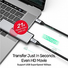 1M, Full Featured USB-C ���  Display 4K60Hz C14082ABK
