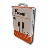 DM268 מאריך כבל USB C - זכר לנקבה 2 מטר DM268 מאריך כבל USB C - זכר לנקבה 2 מטר
