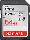 SANDISK ULTRA SDXC UHS-I ����� ������ 64GB