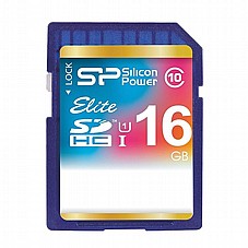 SP Elite SDHC UHS-I Card 16GB