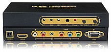 ���� VGA / COMPONENT VIDEO + ����� �-HDMI