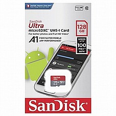 ����� ������ 128GB  SanDisk Ultra� microSDHC