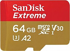 ����� ������ Sandisk Extreme Micro SDXC 64GB 