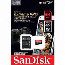 SanDisk Extreme Pro micro SD 64GB ����� ������