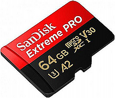 SanDisk Extreme Pro micro SD 64GB ����� ������