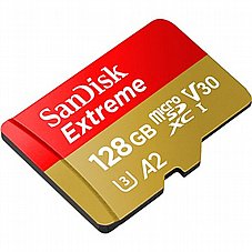 ����� ������ SanDisk� Extreme microSD card 128GB