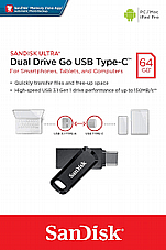 SanDisk� ULTRA DUAL DRIVE GO 64GB ���� ��� ��