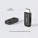 Unitek V1187BBK01 מתאם HDMI זכר ל- USB C נקבה Unitek V1187BBK01 מתאם HDMI זכר ל- USB C נקבה