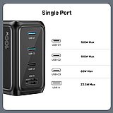 ���� UNITEK Rexo 100W GaN Charger SKU P1131ABK01 