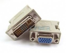 DVI Male - VGA Female Adapter