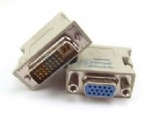 DVI Male - VGA Female Adapter