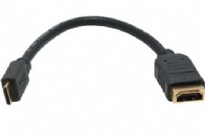 Mini HDMI Male - HDMI Female Adapter