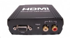 VGA + Audio to HDMI Converter