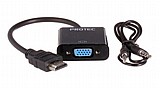 HDMI to VGA + AUDIO ���� PROTEC DM155