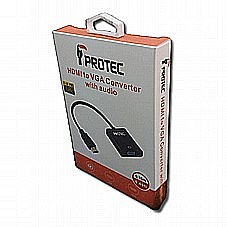 HDMI to VGA + AUDIO ���� PROTEC DM155
