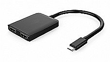 Type c Male to Dual DP Female cable