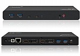תחנת עגינה Protec USB/USB-C Dual 4K 60HZ /5K Universal Docking תחנת עגינה Protec USB/USB-C Dual 4K 60HZ /5K Universal Docking