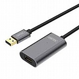 USB2.0 Aluminium Extension Cable 20M