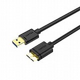 USB3.0 USB-A (M) to Micro-B (M) Cable 1.5M