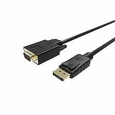 DisplayPort to VGA Male Cable