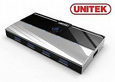 Y-3178 - UNITEK HUB 4 Port USB 3.0 + Charging Port