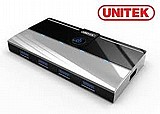 Y-3178 - UNITEK HUB 4 Port USB 3.0 + Charging Port